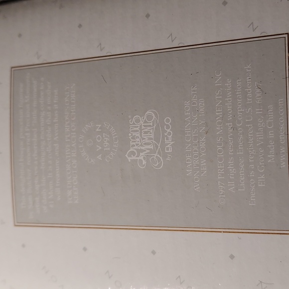 Vintage 1997 Precious Moments "Thank You For The Time We Share" Little Moments - Picture 5 of 7